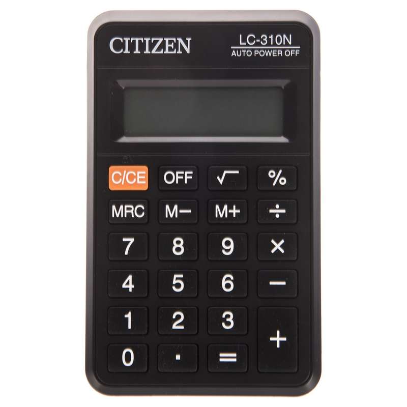 ماشین حساب سیتیزن مدل LC-310N ماشین حساب سیتیزن مدل LC-310N