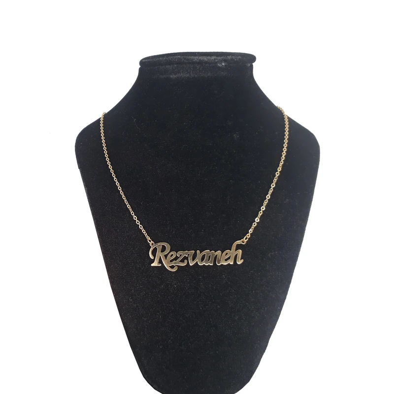 گردنبند زنانه طرح رضوانه کد X82