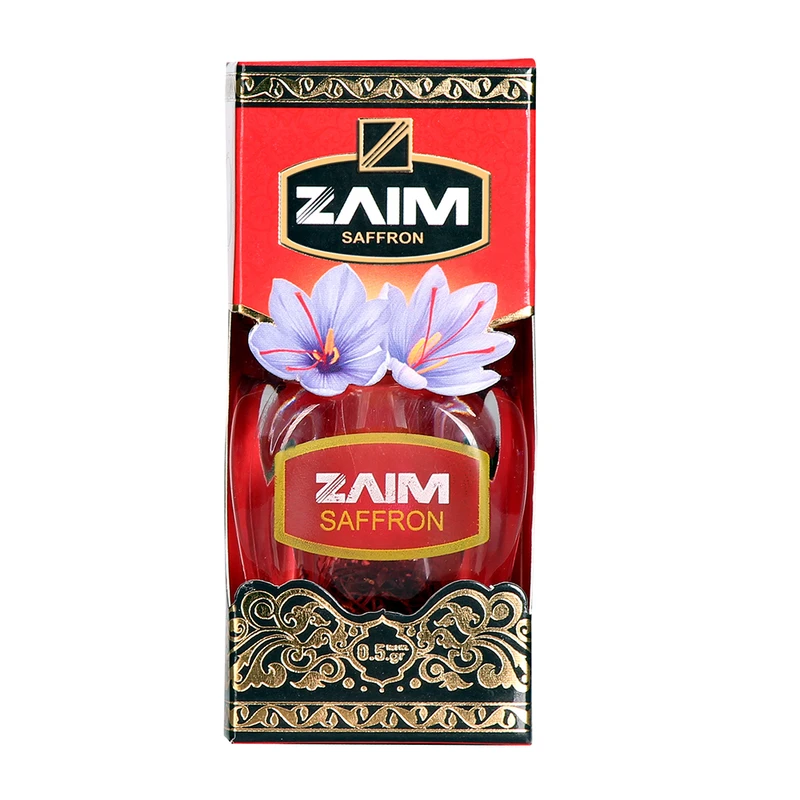 زعفران رشته ای درجه یک زعیم - 0.5گرم