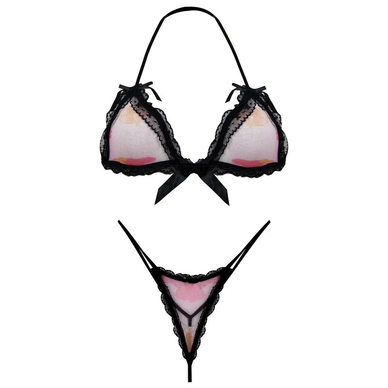 ست شورت و سوتین زنانه کد 3195-0118-2