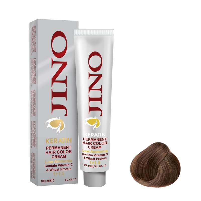 رنگ مو ژینو سری Extra Natural شماره 00-7 حجم 100 میلی لیتر رنگ بلوند طبیعی متوسط