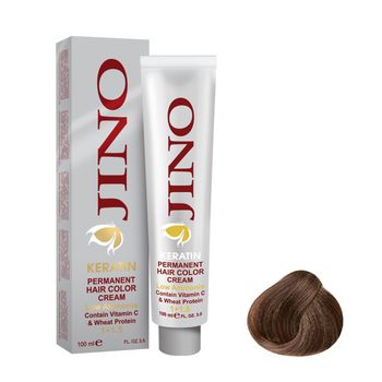 رنگ مو ژینو سری Extra Natural شماره 00-7 حجم 100 میلی لیتر رنگ بلوند طبیعی متوسط