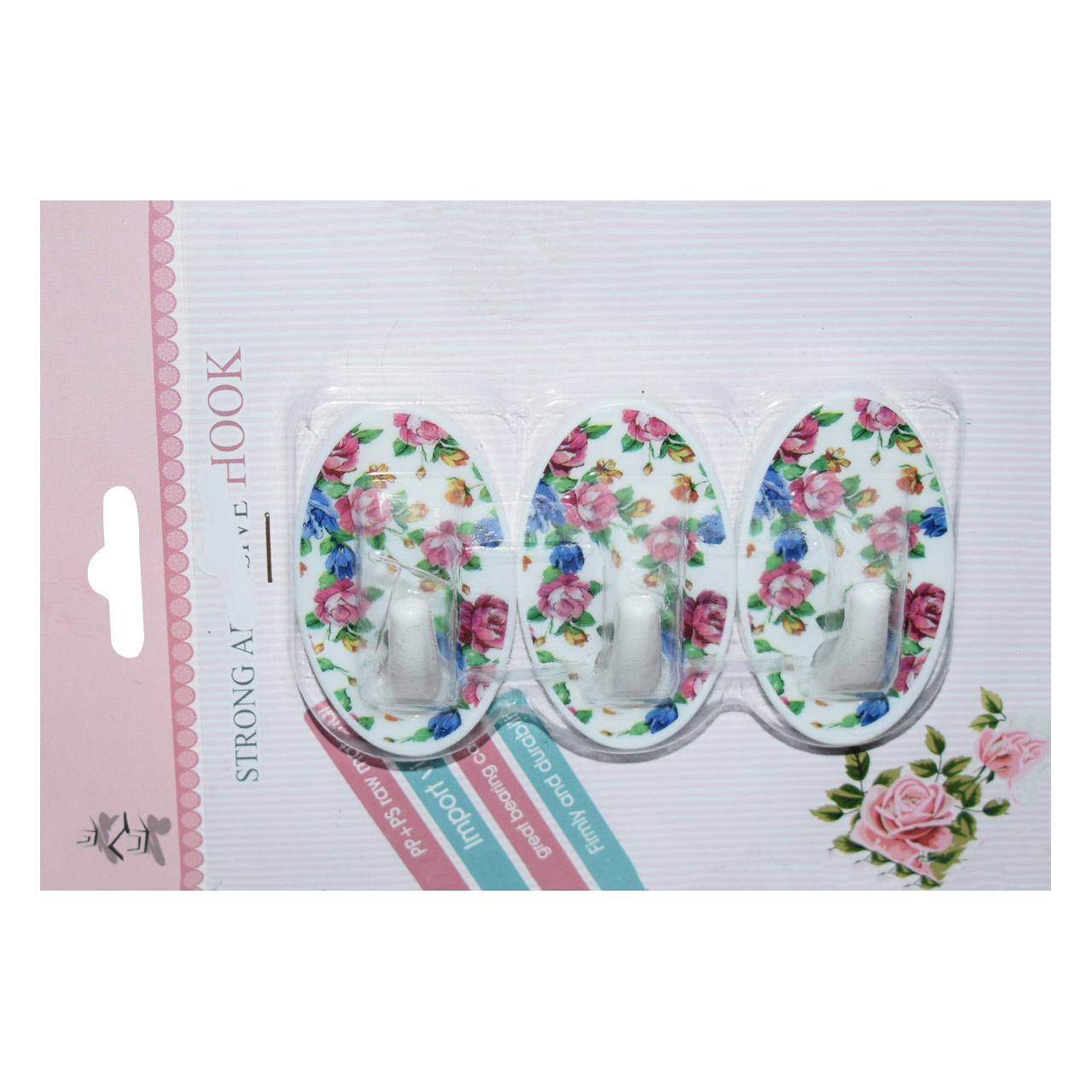 گیره آویز مدل Rose2 بسته 3 عددی