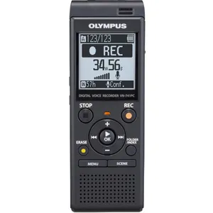ضبط کننده دیجیتالی صدا الیمپوس مدل VN-741 PC به همراه ایرفون ضبط کننده صدا TP-8