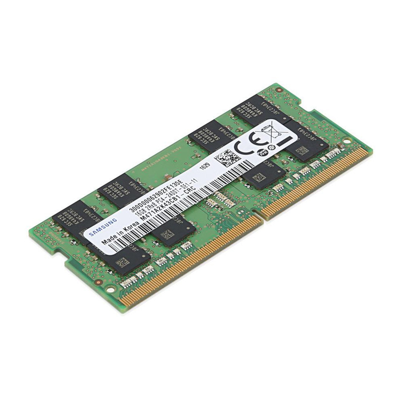 رم لپ‌تاپ DDR4 تک کاناله 2400 مگاهرتز CL17 سامسونگ مدل 2Rx8 ظرفیت 16 گیگابایت