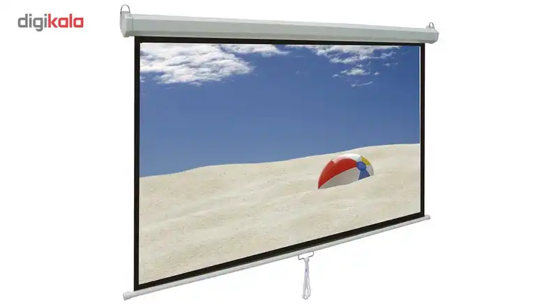 پرده نمایش دستی پروژکتور اسکوپ پارچه عالی سایز 200x200