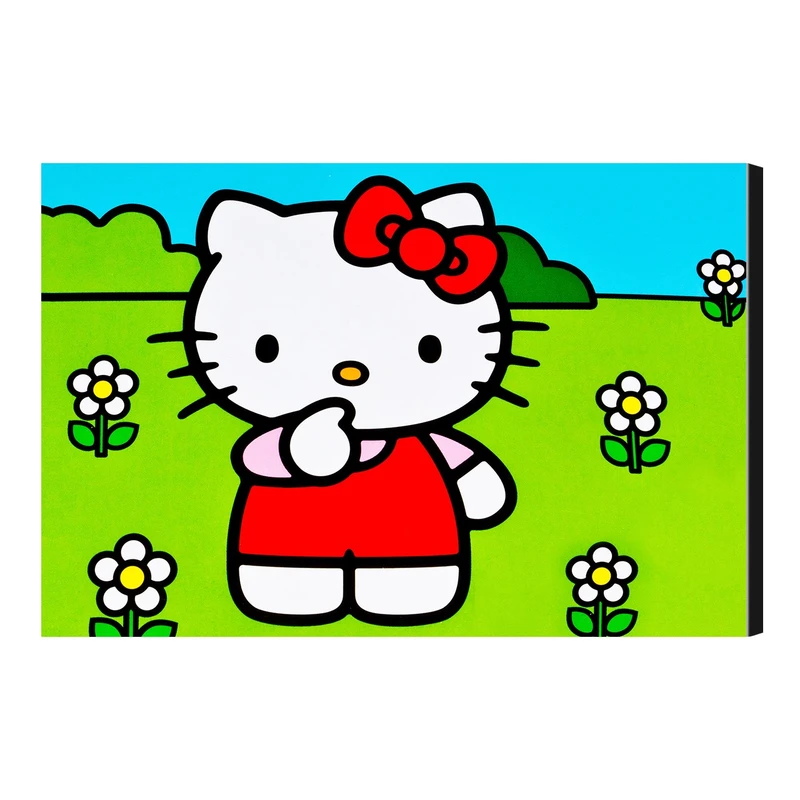 تابلو کودک باروچین مدل Hello kitty کد 02