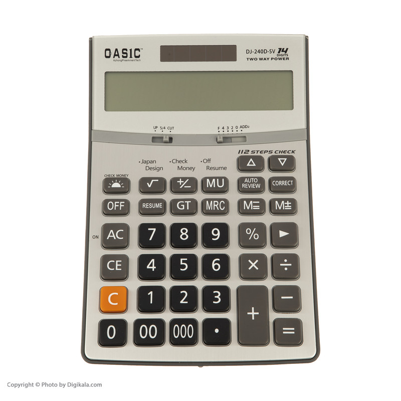 ماشین حساب کاسیک مدل DJ-240D-SV