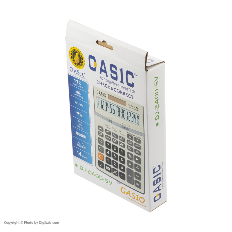 ماشین حساب کاسیک مدل DJ-240D-SV