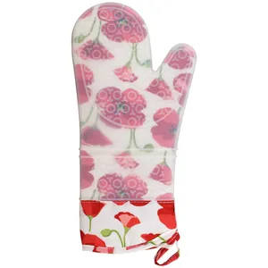 دستکش فر آشپزخانه مدل گل