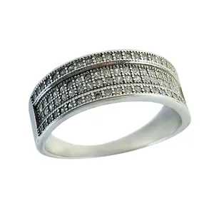 انگشتر نقره زنانه کد 2102