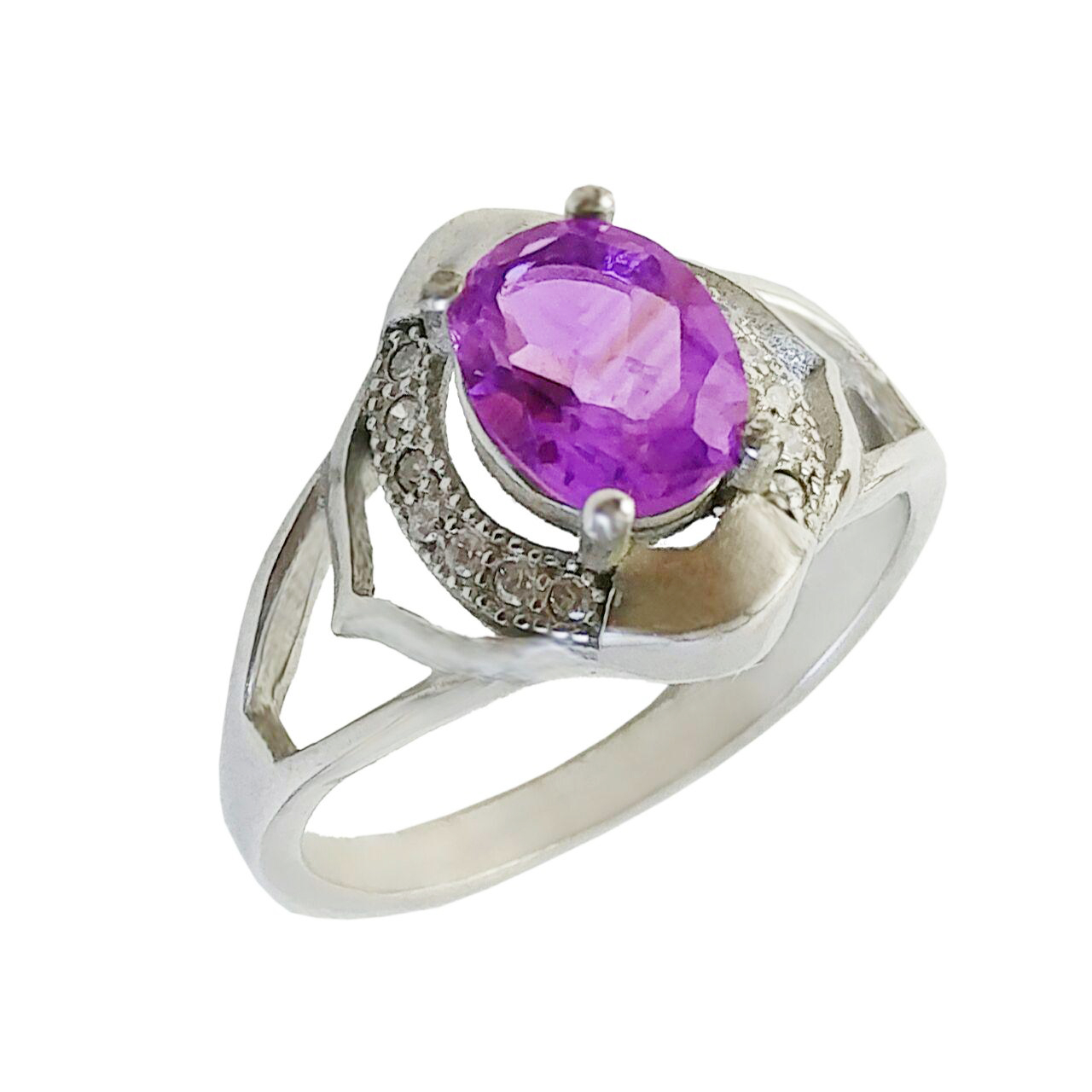 انگشتر نقره زنانه کد 2133