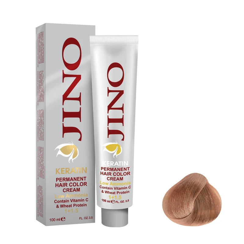 رنگ مو ژینو سری Pearl Golden شماره 23-8 حجم 100 میلی لیتر رنگ بلوند صدفی طلایی روشن