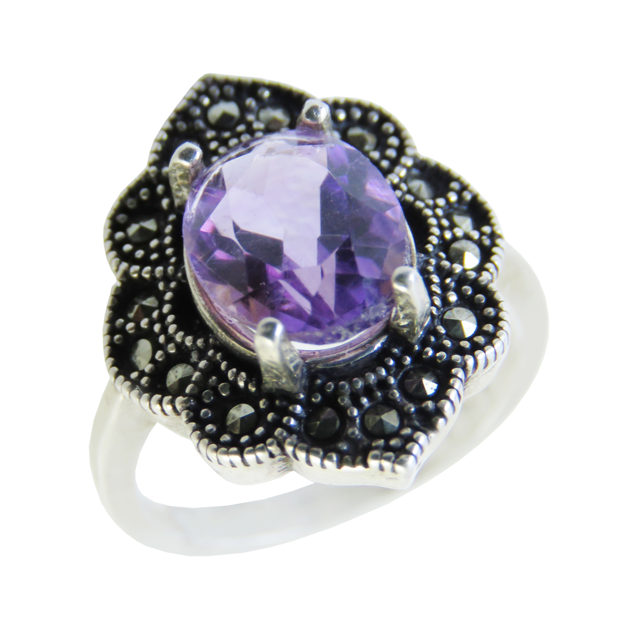 انگشتر نقره زنانه کد 2082