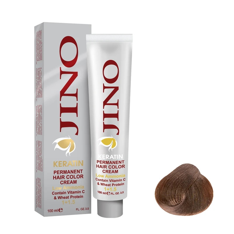 رنگ مو ژینو سری Beige شماره 7.32 حجم 100 میلی لیتر رنگ بلوند بژ متوسط
