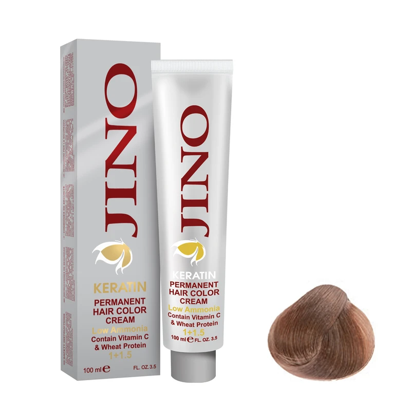 رنگ مو ژینو سری Beige شماره 8.32 حجم 100 میلی لیتر رنگ بلوند بژ روشن