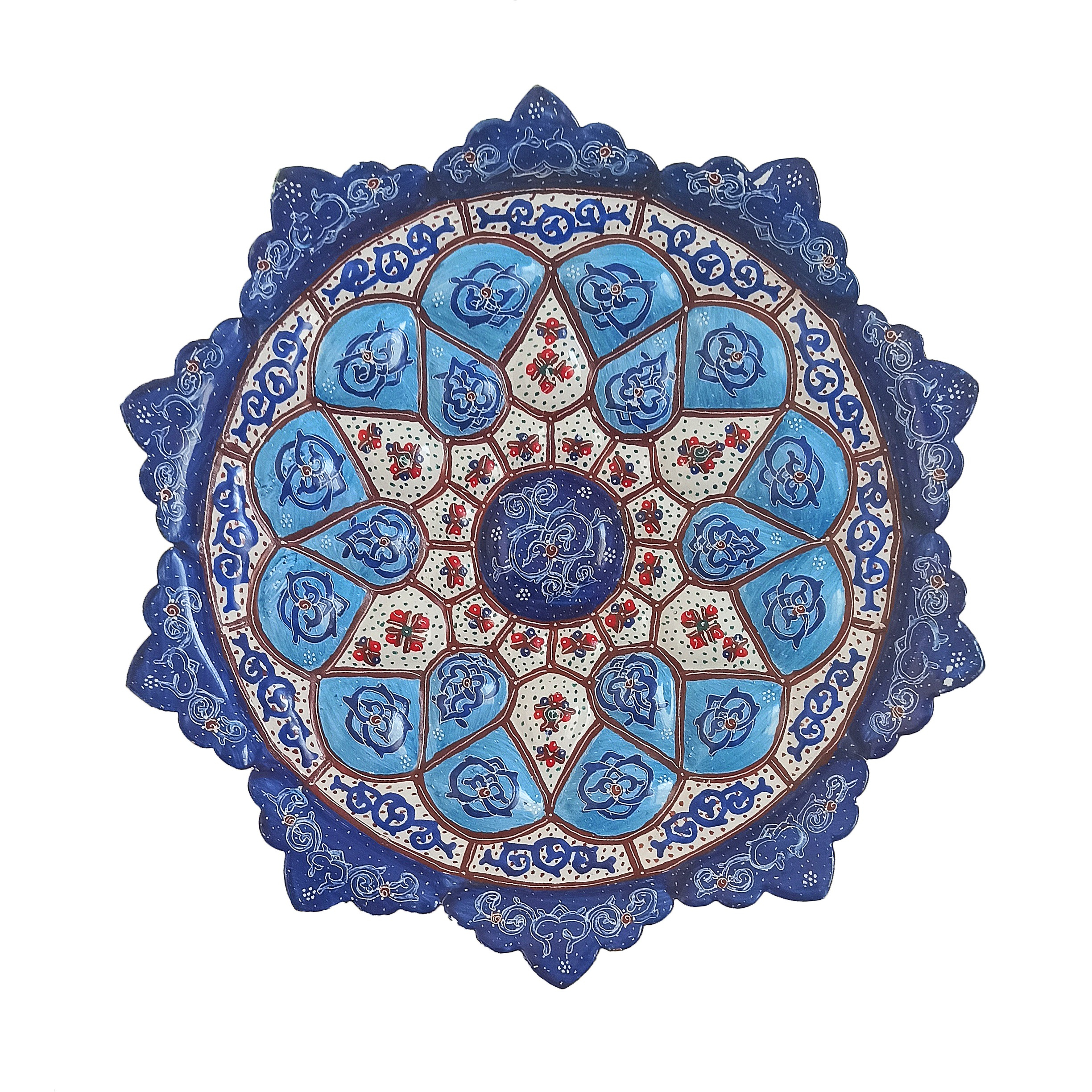 بشقاب مینا کاری کد 3004