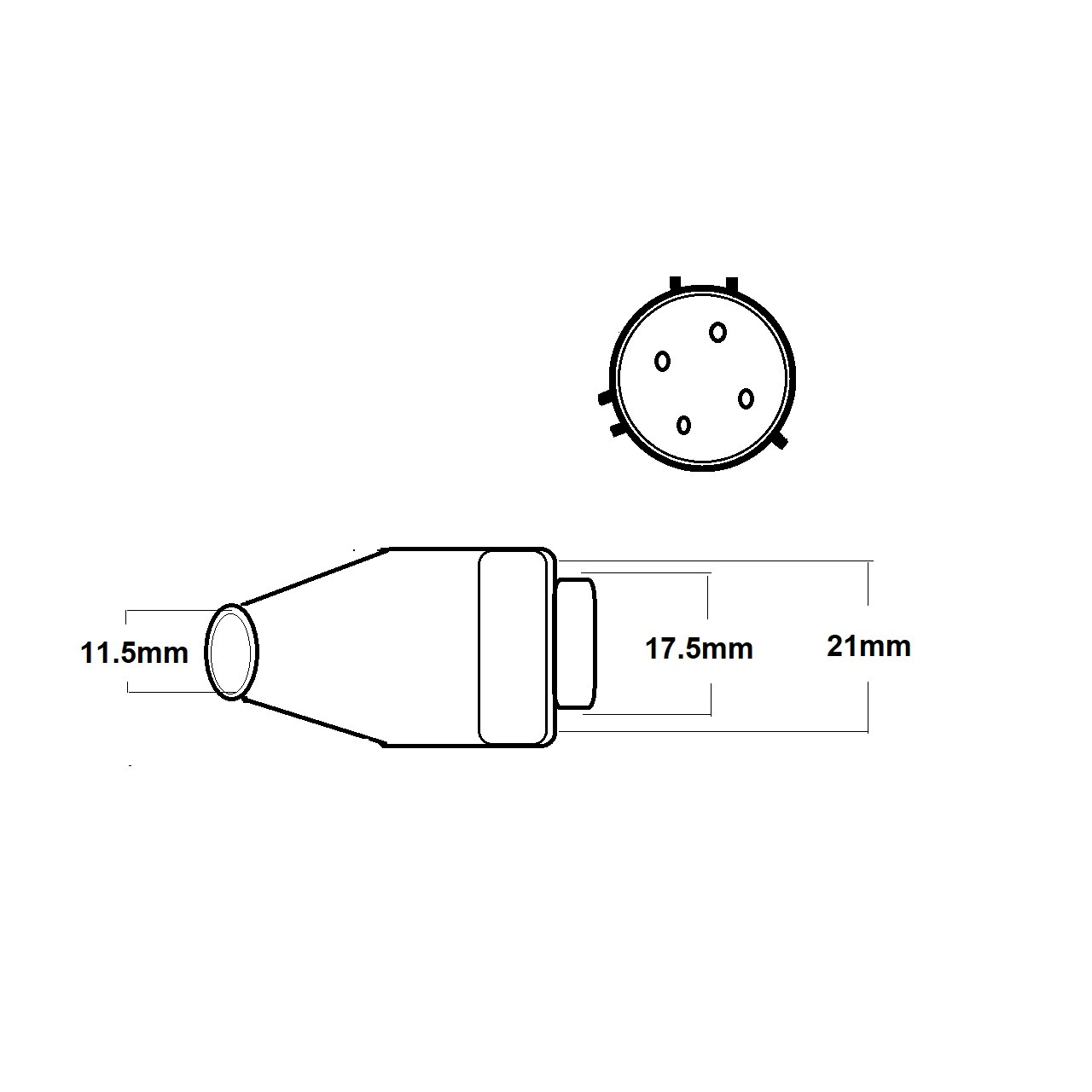 کانکتور برق صنعتی کد CE-25500