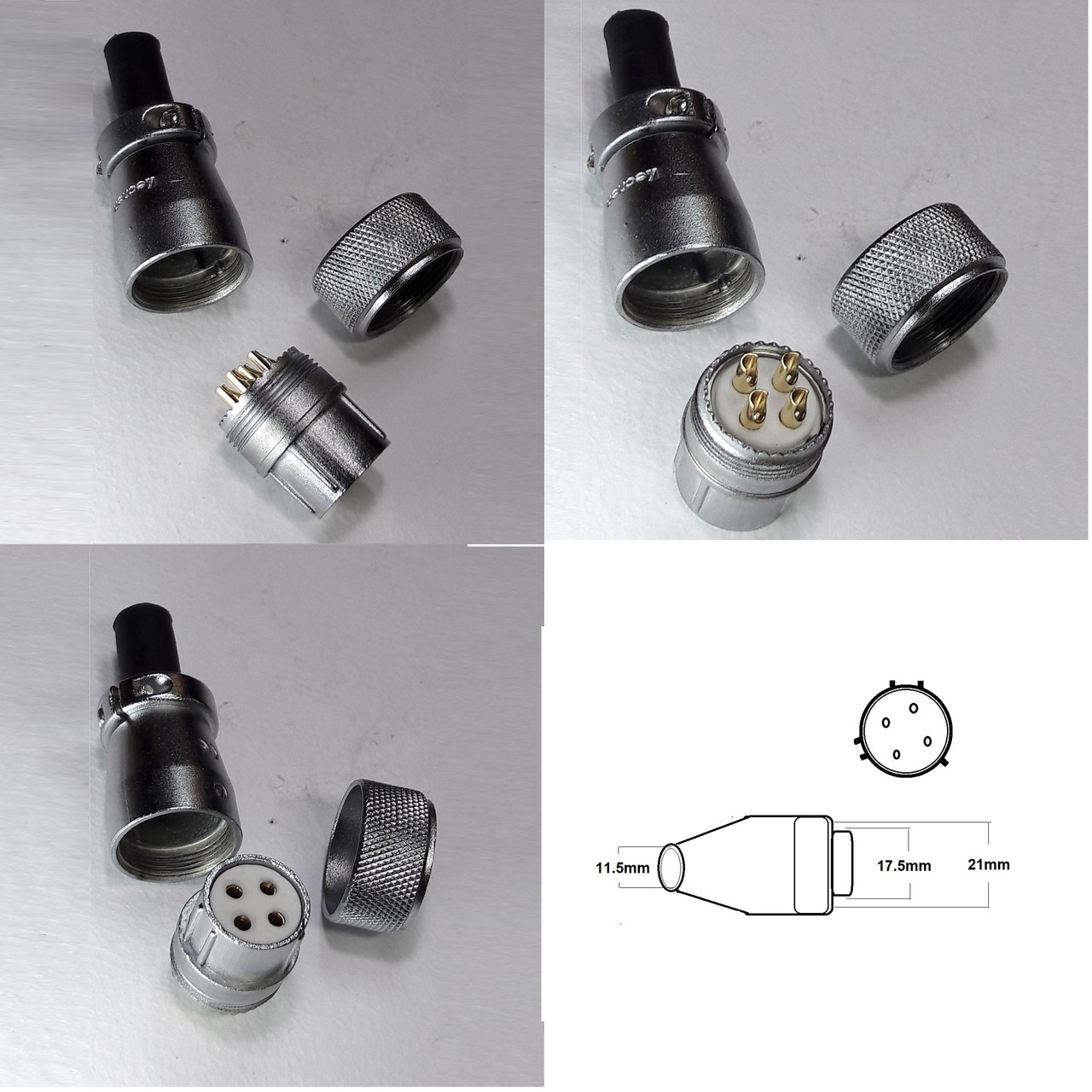 کانکتور برق صنعتی کد CE-25500