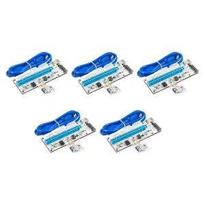 رایزر کارت گرافیک تبدیل PCIe 16X به 1X مدل 008S بسته 5 عددی