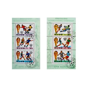 تمبر یادگاری طرح ورزشی مدل فوتبال کد 136 مجموعه 6 عددی