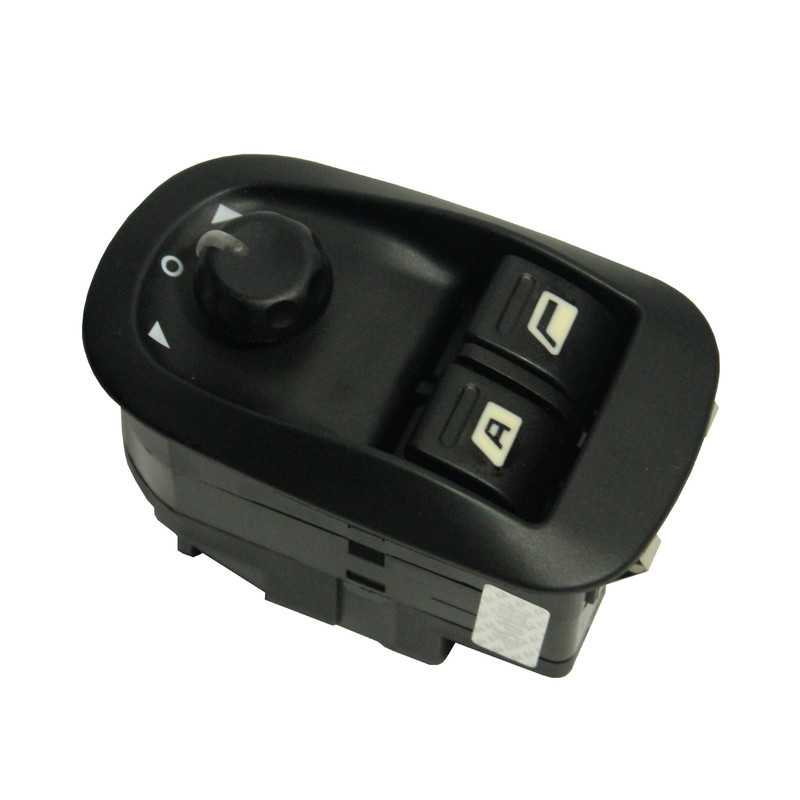 کلید شیشه بالابر و تنظیم آینه جلو چپ کد 09414017 مناسب برای پژو 206 تیپ 5