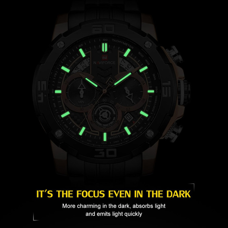 ساعت مچی عقربه ای مردانه نیوی فورس مدل NF9175-SW