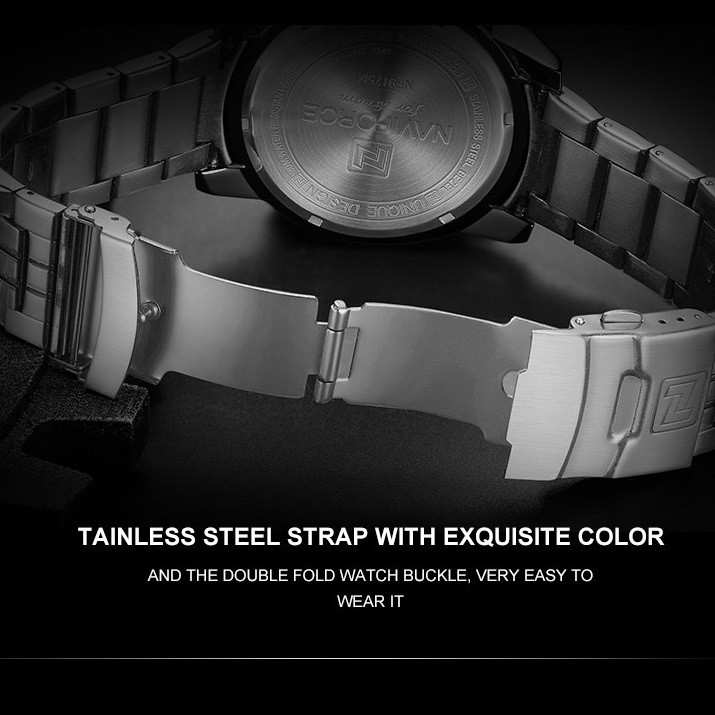 ساعت مچی عقربه ای مردانه نیوی فورس مدل NF9175-SW