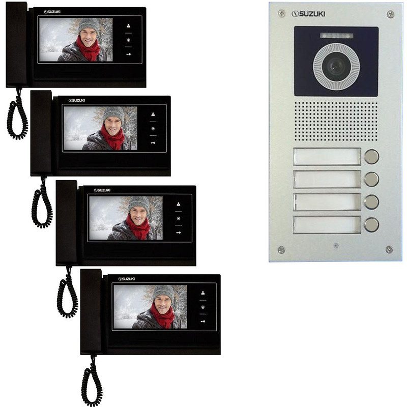 درب بازکن تصویری سوزوکی مدل 727BM-4v مجموعه 5 عددی