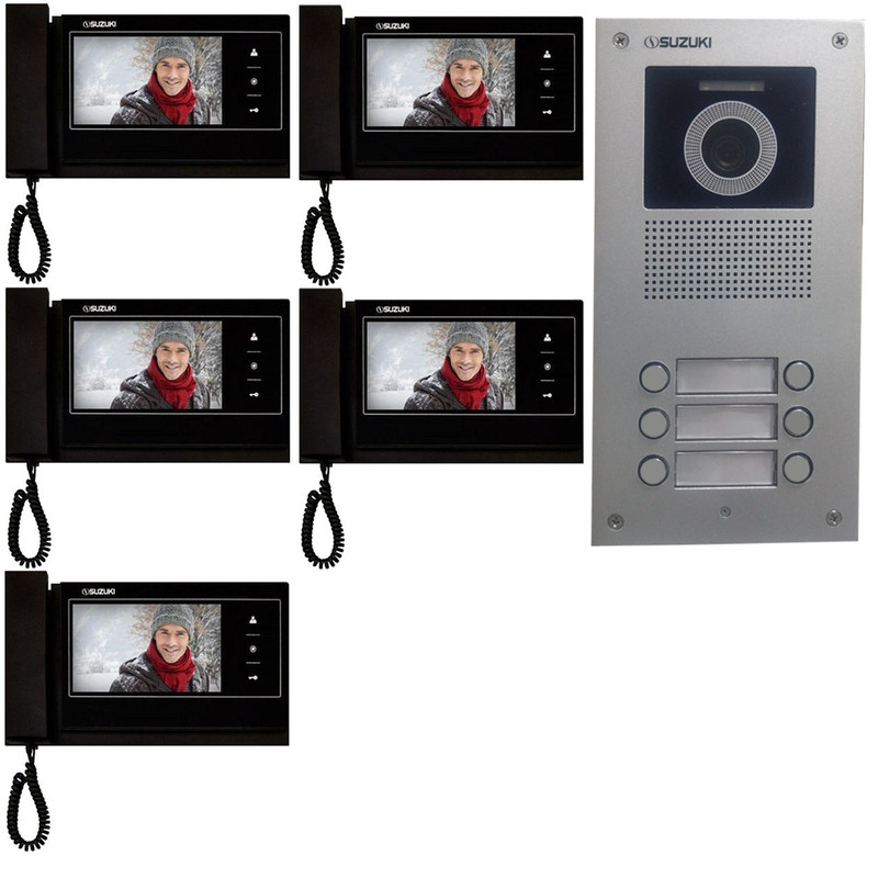 درب بازکن تصویری سوزوکی مدل 727i-5v مجموعه 5 عددی