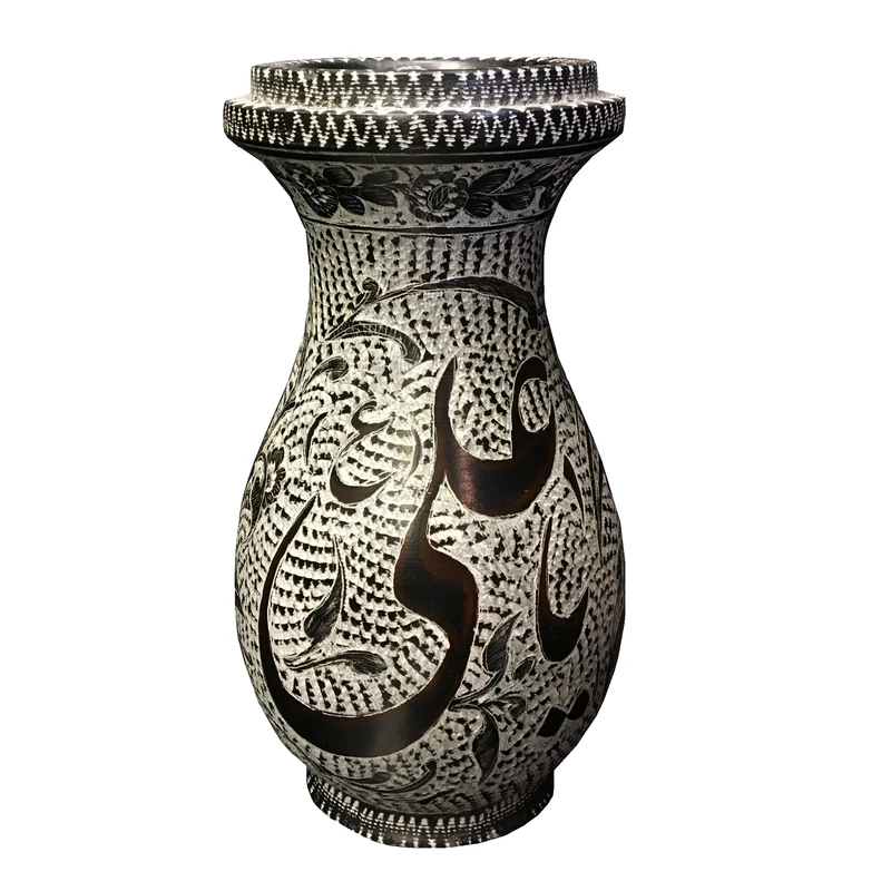 گلدان سنگی طرح یا علی کد GOYA