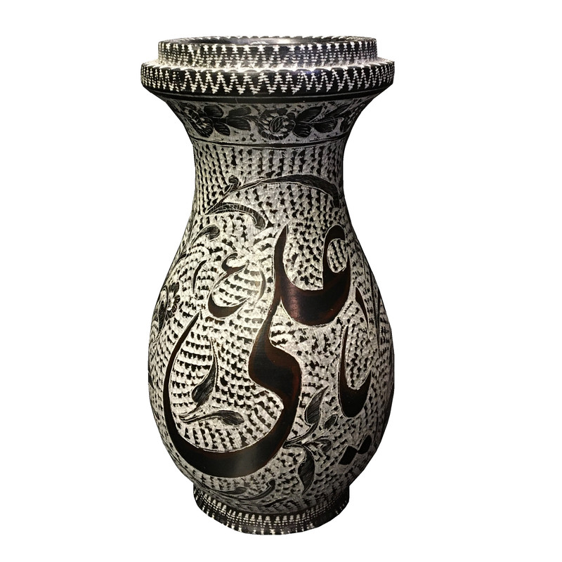 گلدان سنگی طرح یا علی کد GOYA