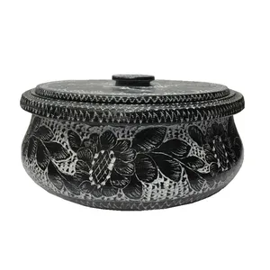 ظرف دیزی سنگی طرح تابه ای کد DZTA 0505