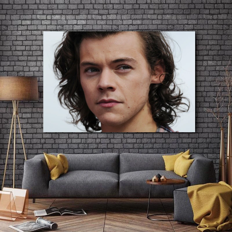 تابلو شاسی طرح One Direction مدل Harry Styles کدA08
