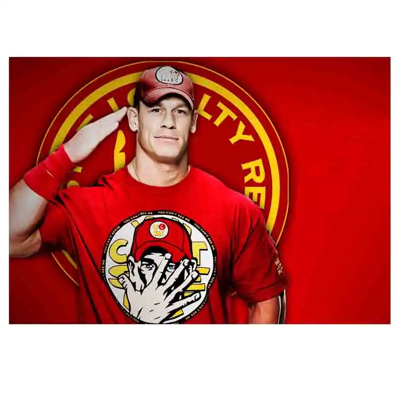 تابلو شاسی طرح قهرمانان کشتی کج مدل John Cena کد A23