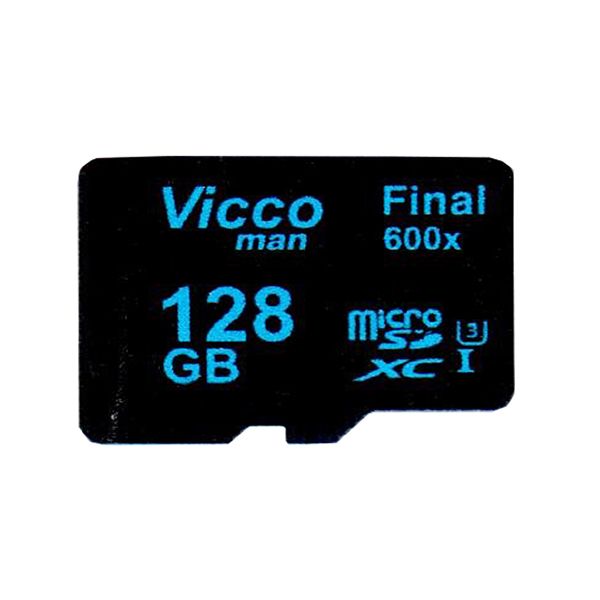 کارت حافظه microSDXC ویکومن مدل Final 600x کلاس 10 استاندارد UHS-I U3 سرعت 90MBps ظرفیت 128 گیگابایت کارت حافظه microSDXC ویکومن مدل Final 600x کلاس 10 استاندارد UHS-I U3 سرعت 90MBps ظرفیت 128 گیگابایت