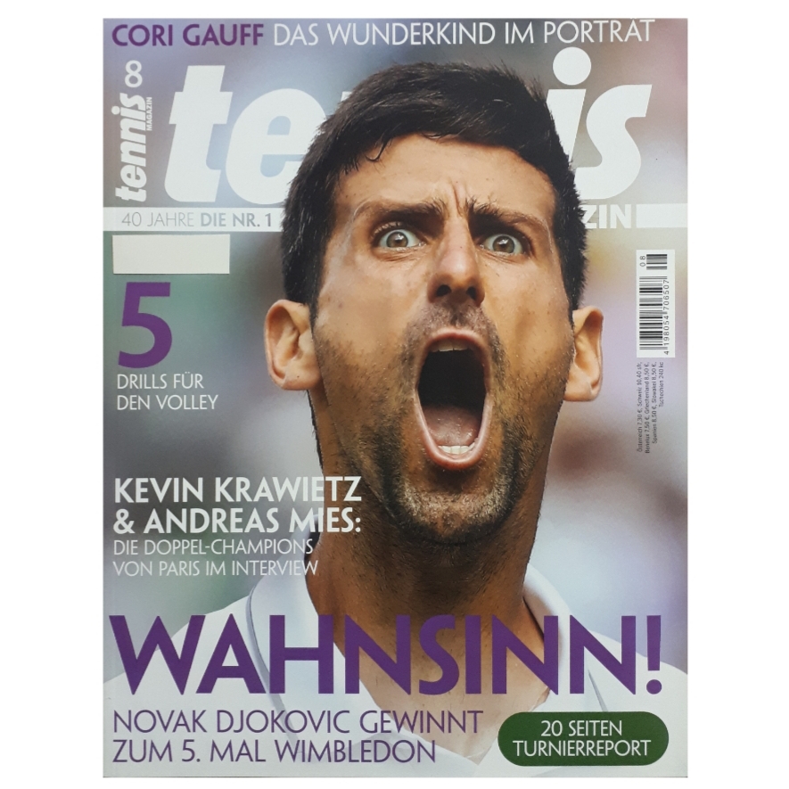 مجله Tennis آگوست 2019