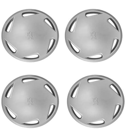 قالپاق چرخ صنایع خودرو حامد مدل Dan10 سایز 14 اینچ مناسب برای پژو 405 بسته 4 عددی