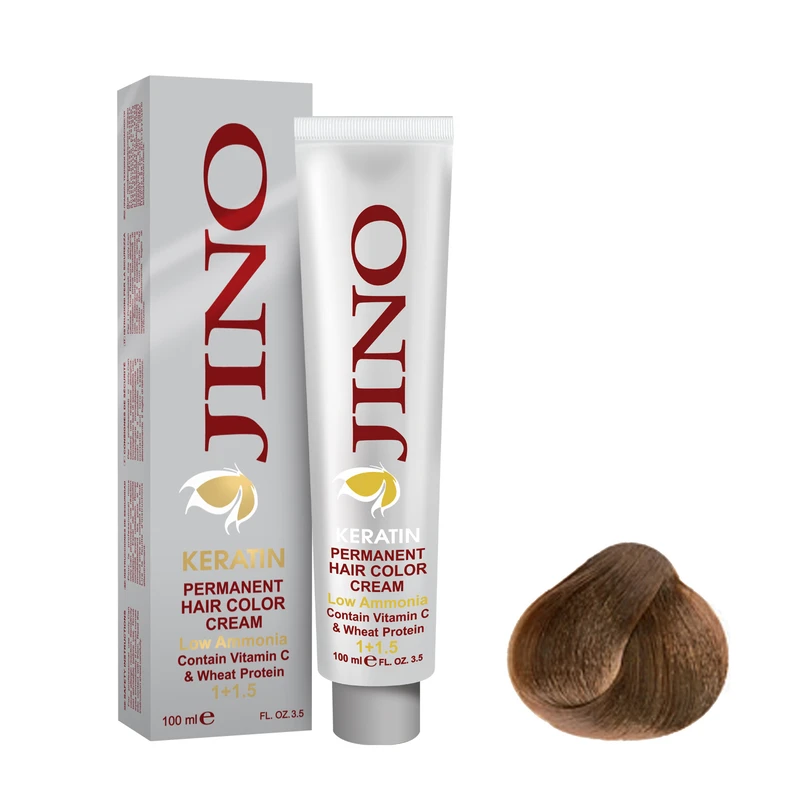 رنگ مو ژینو سری Chocolate شماره 7.35 حجم 100 میلی لیتر رنگ بلوند شکلاتی متوسط