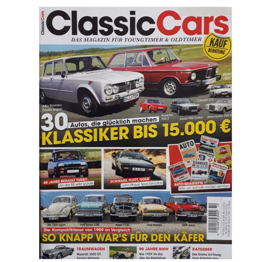 مجله Classic Cars اكتبر 2019