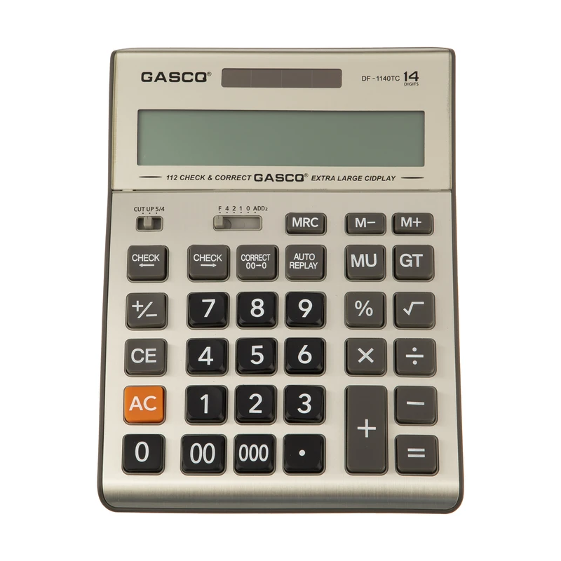 ماشین حساب کاسیو مدل DF-II40TC