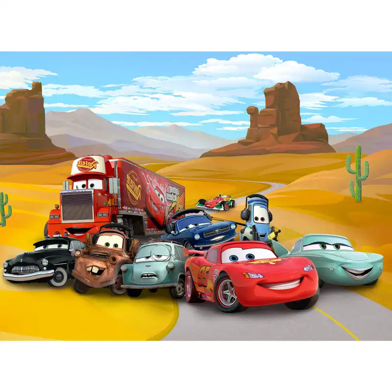 پوستر دیواری اتاق کودک طرح ماشین ها کد pk169