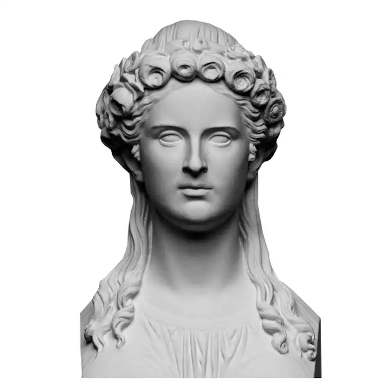 مجسمه طرح کلئوپاترا مدل x1021