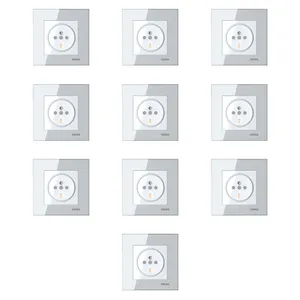 پریز تلفن ویرا مدل Crystal-1 بسته 10 عددی