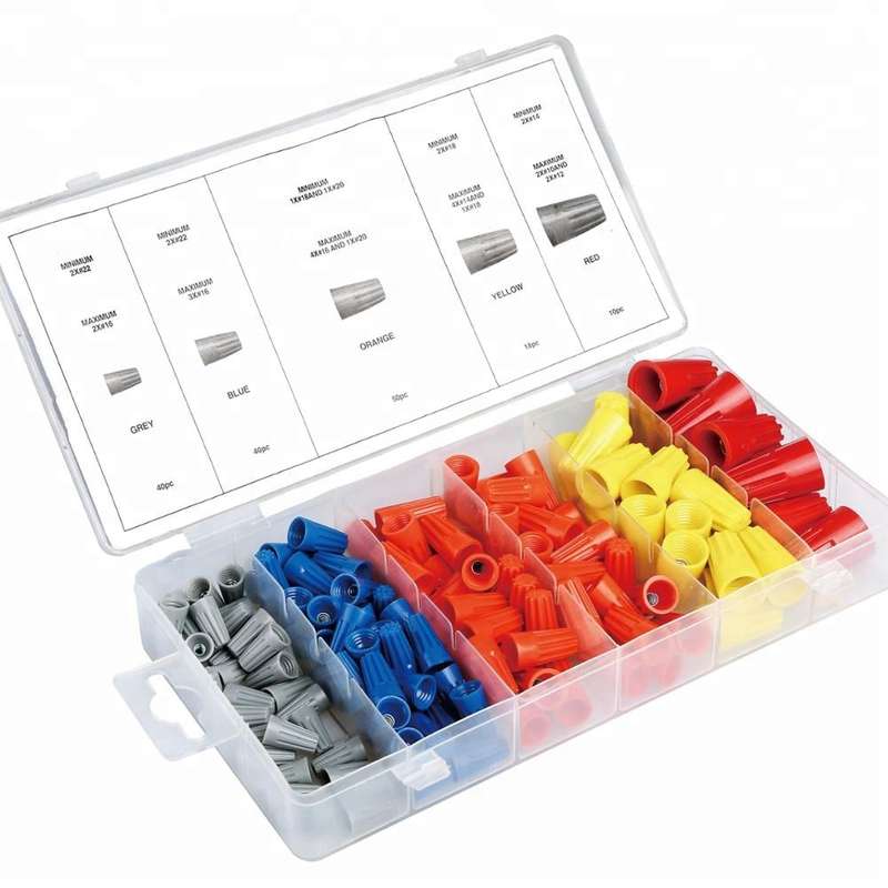 کانکتور پیچی مدل KIT-SP-160 مجموعه 160 عددی کانکتور پیچی مدل KIT-SP-160 مجموعه 160 عددی