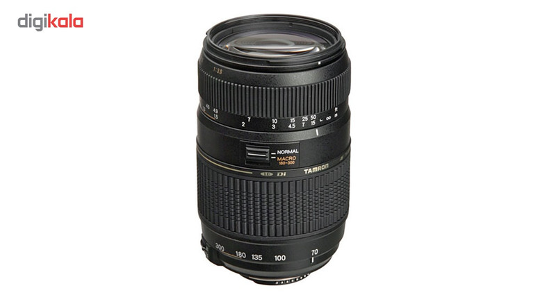 لنز تامرون مدل AF 70-300mm F/4-5.6 Di LD Macro 1:2 مناسب برای دوربین‌های نیکون