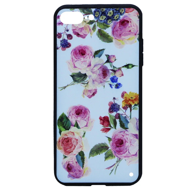 کاور طرح Flowers مدل FL-01 مناسب برای گوشی موبایل اپل Iphone 8 plus/7 plus