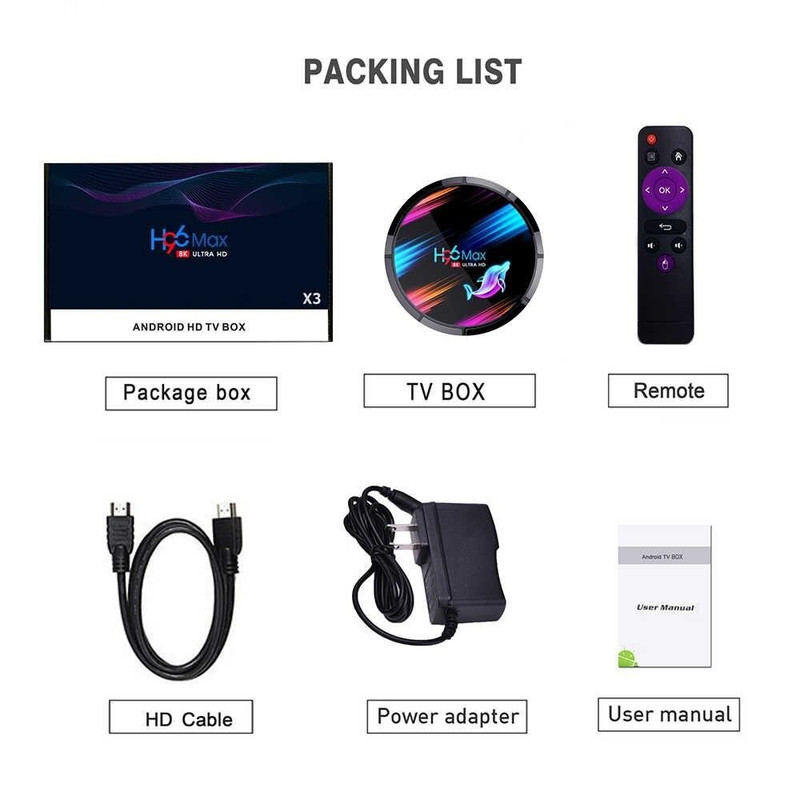 اندروید باکس اچ 96 مکس مدل 4/32