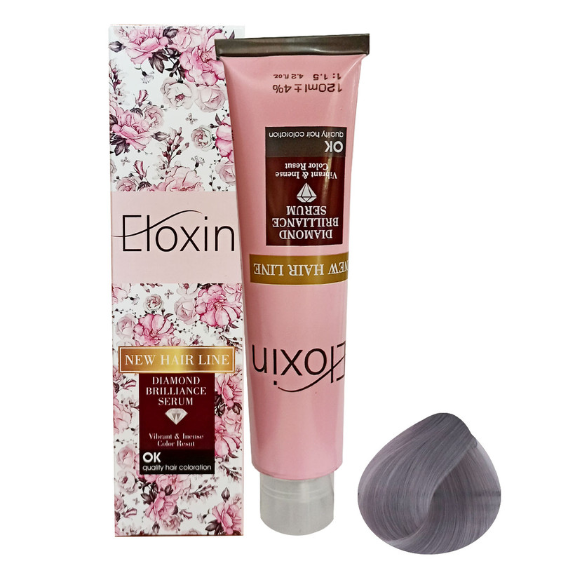 رنگ مو الوکسین سری هایلایت شماره 11.1 حجم 120 میلی لیتر رنگ بلوند پلاتینه دودی روشن