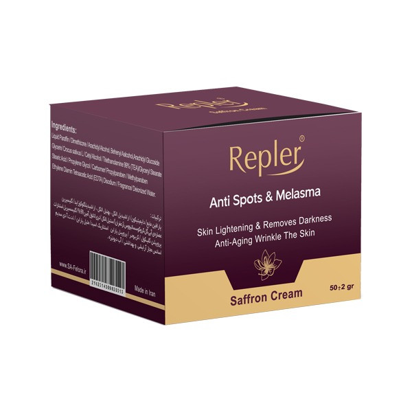 کرم ضد لک رپلر مدل زعفران حجم 50 میلی لیتر